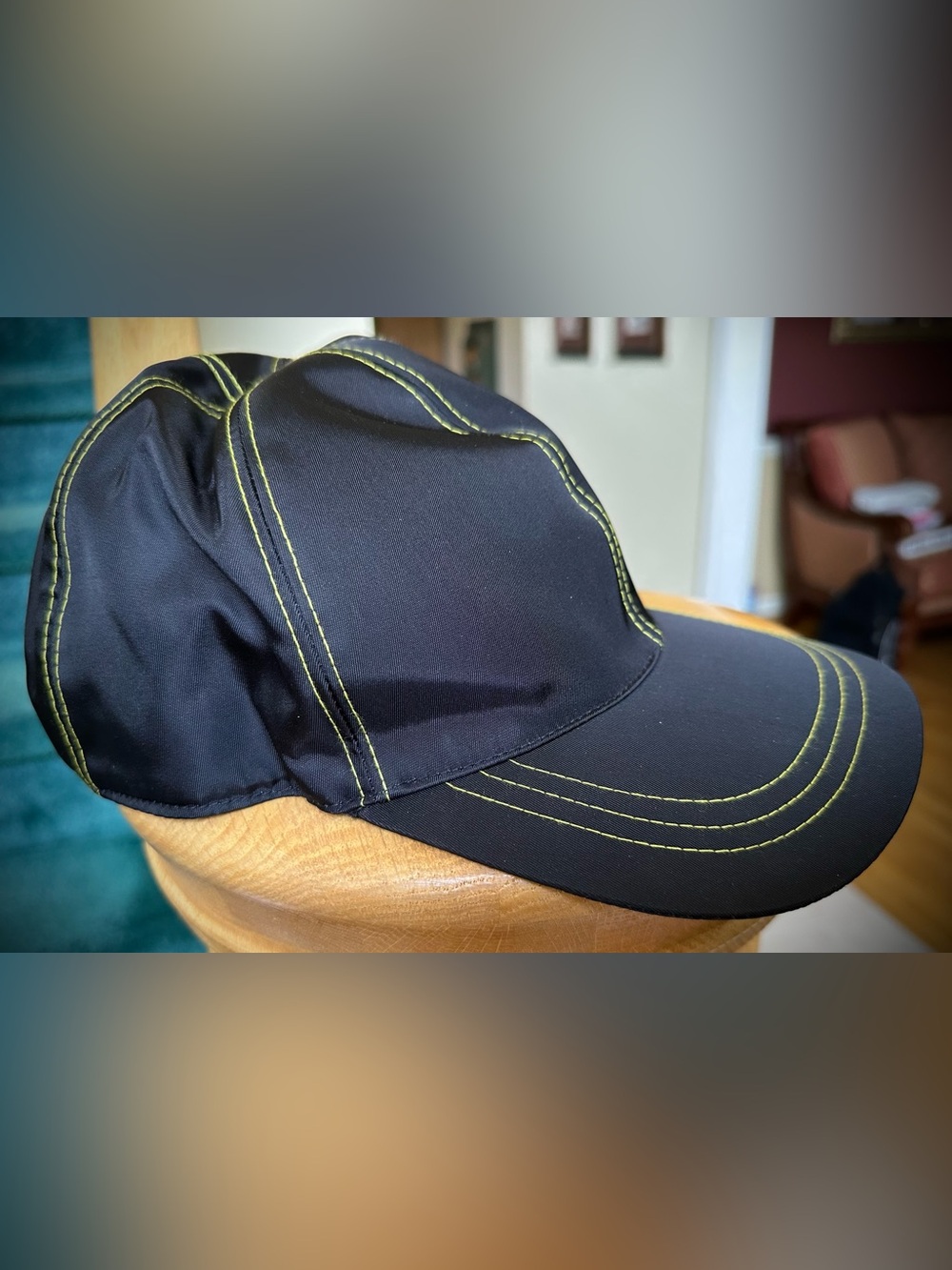 🆕 Prada Re-Nylon Baseball Cap UNISEX NWOT - Picture 2 of 8
